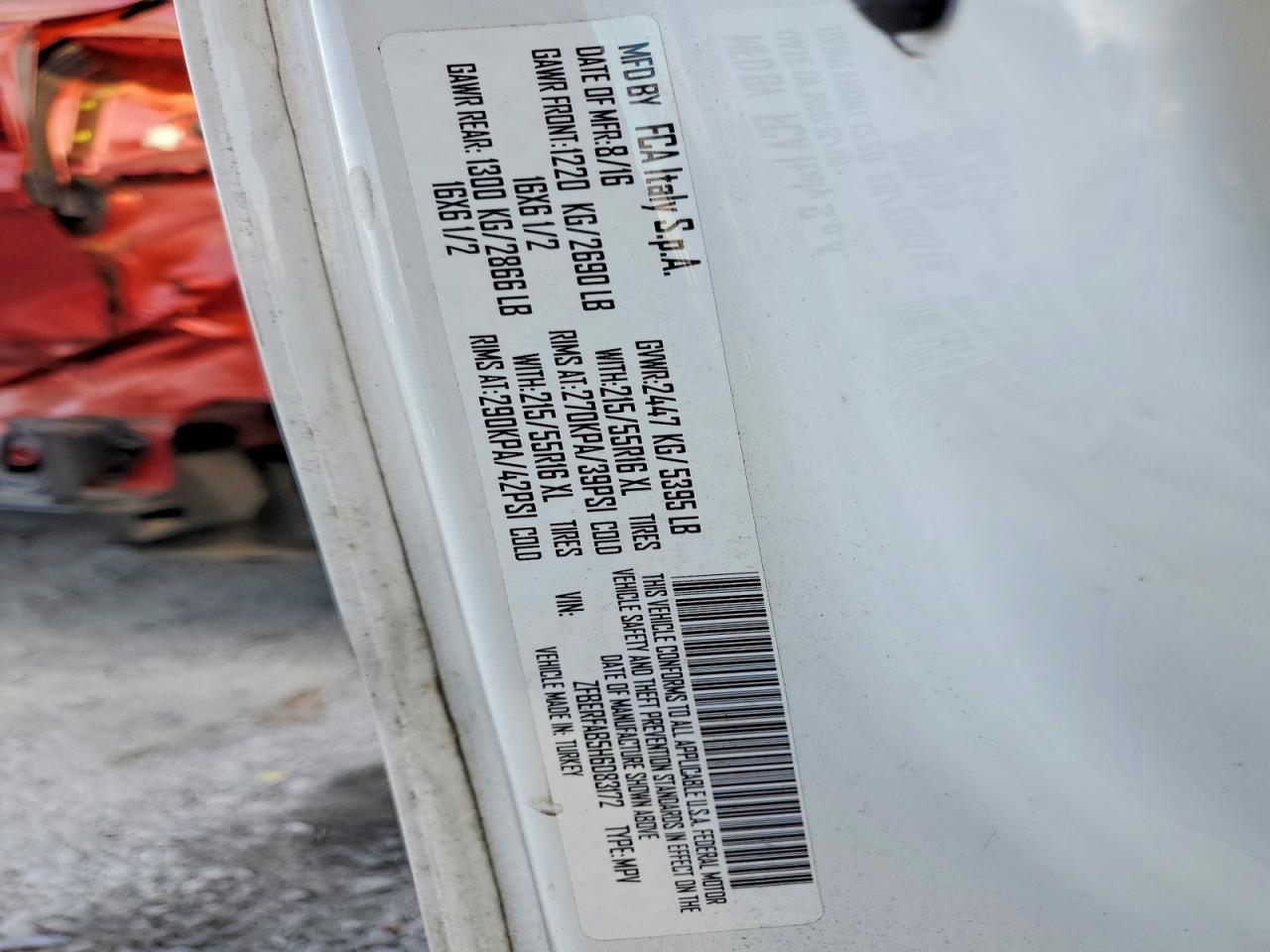 2017 Dodge RAM Promaster City