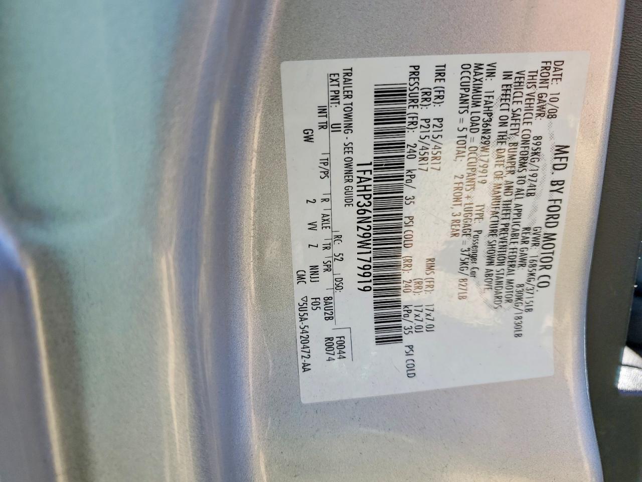 2009 Ford Focus ses