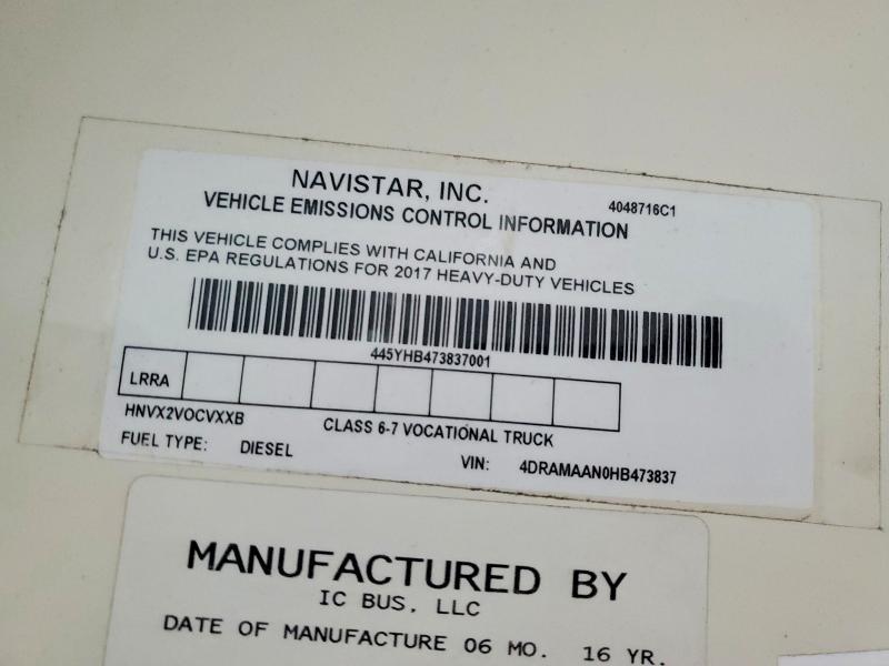 2017 Ic Corporation 3000 ce