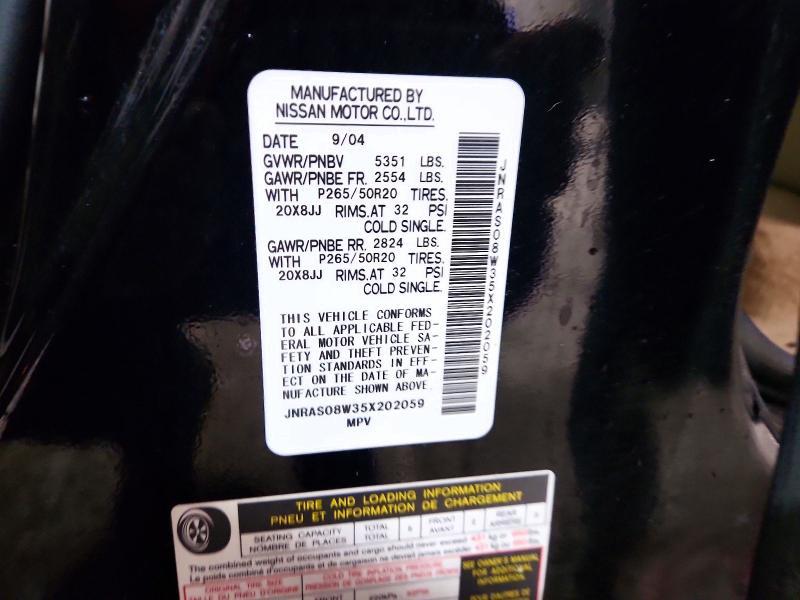 2005 Infiniti Fx35 Base
