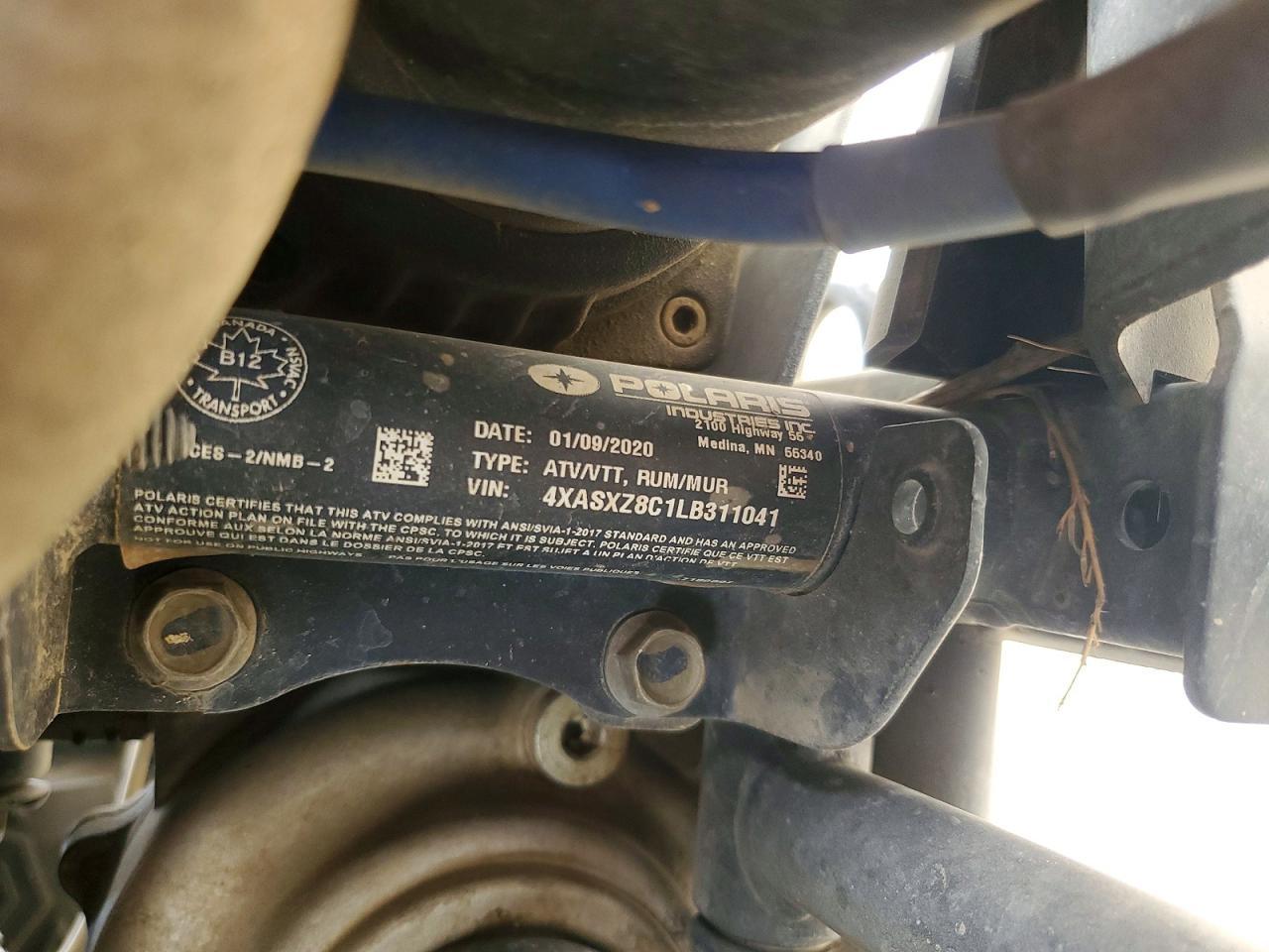 2020 Polaris Sportsman 850 ATV