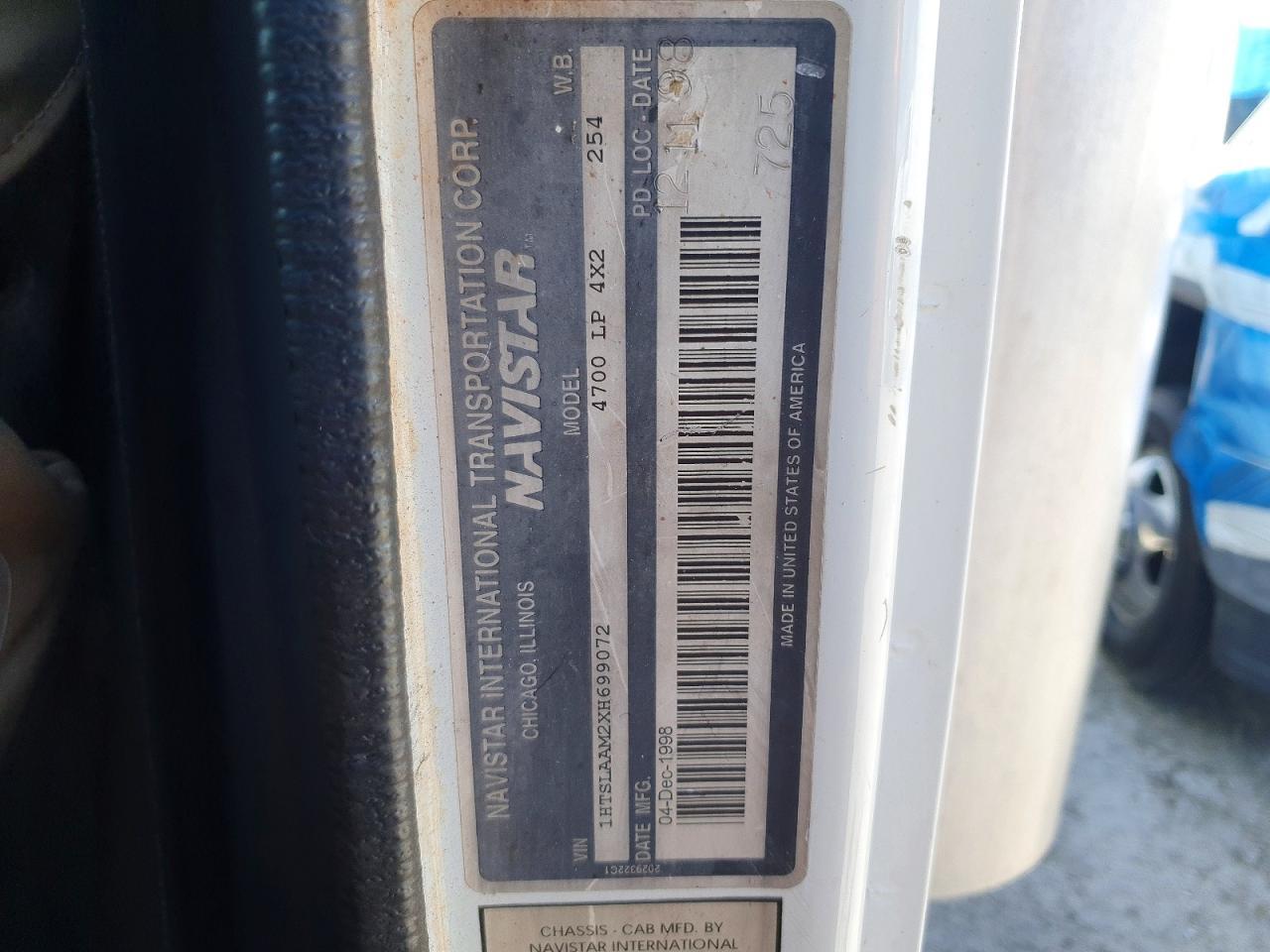1999 International 4000 4700