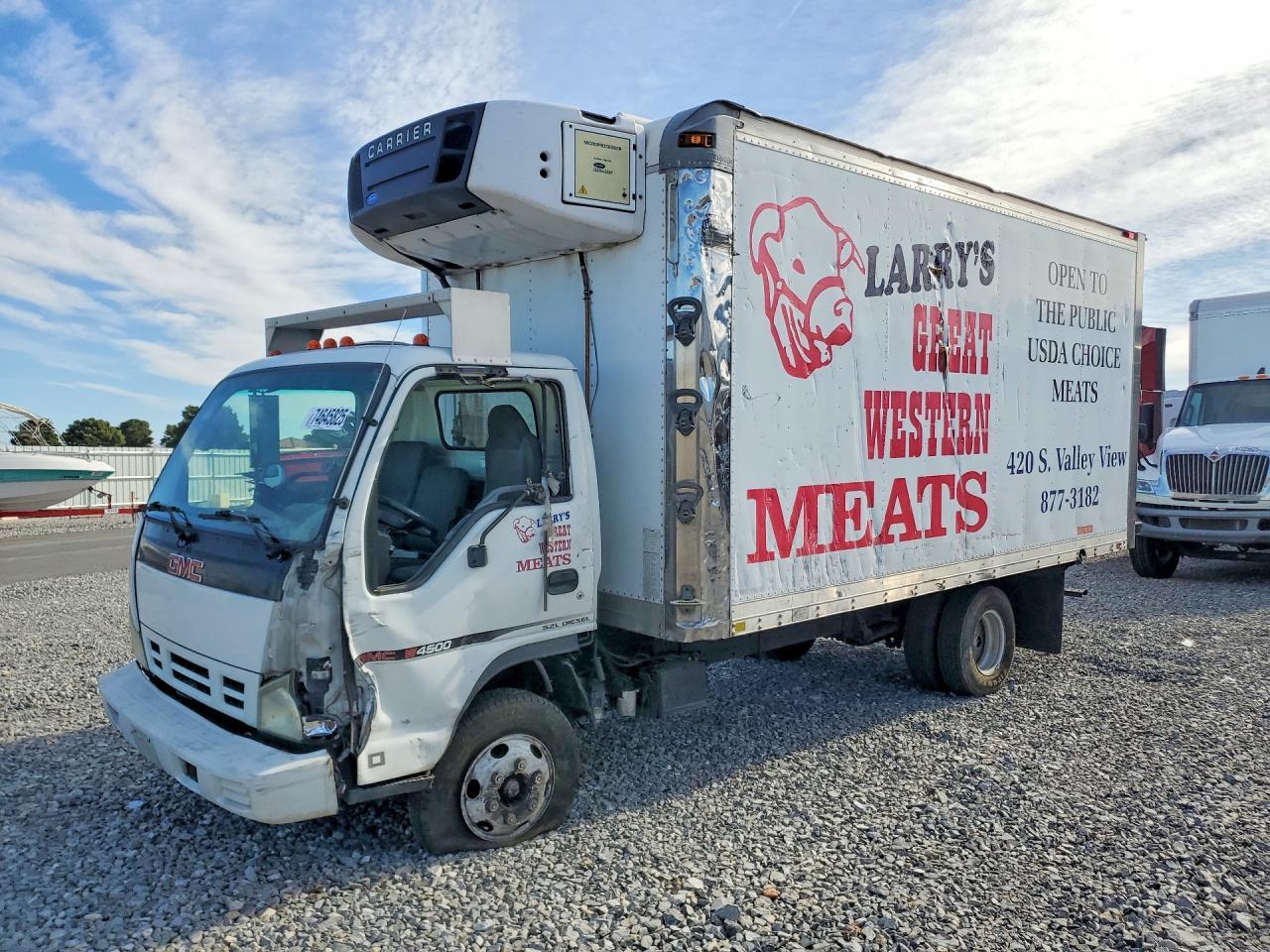 2007 GMC W4 Refrigerated BOX Truck