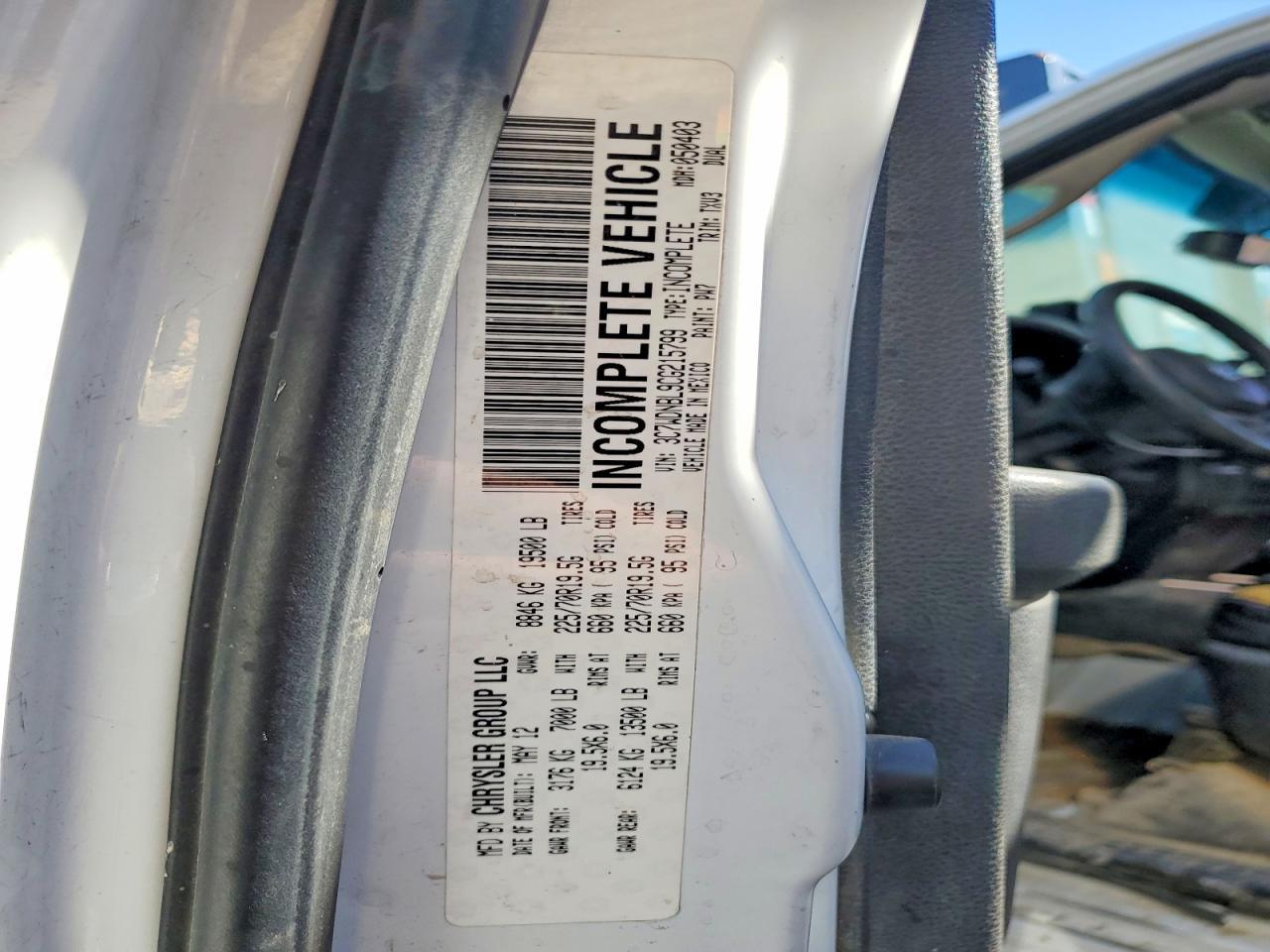 2012 Dodge RAM 5500 S