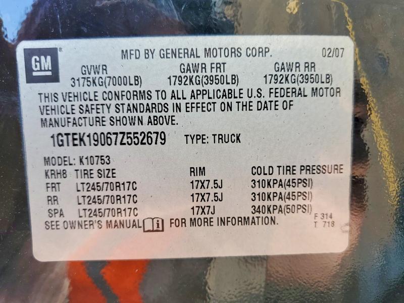 2007 GMC New Sierra K1500