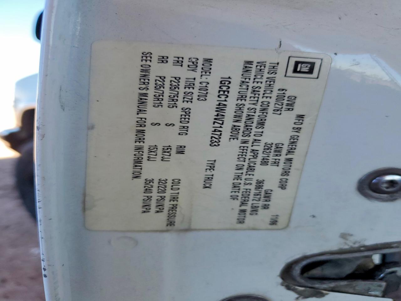 1997 Chevrolet GMT-400 C1500