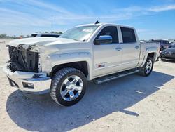 Salvage trucks for sale at Taylor, TX auction: 2015 Chevrolet Silverado K1500 LTZ