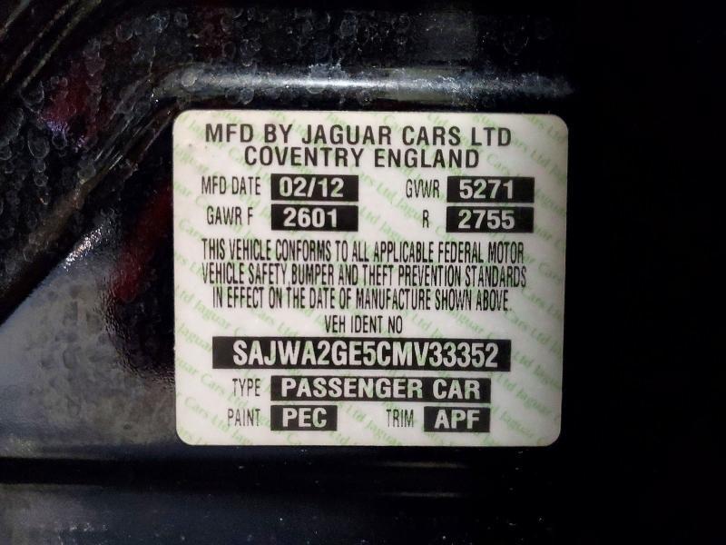 2012 Jaguar Xjl Supercharged