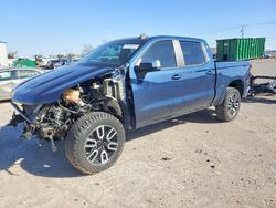 Salvage trucks for sale at Oklahoma City, OK auction: 2021 Chevrolet Silverado K1500 LT