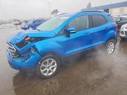 Ford salvage cars for sale: 2019 Ford Ecosport se