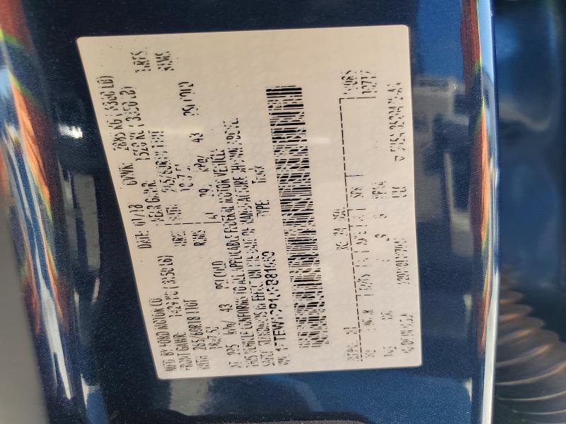 2018 Ford F150 Supercrew