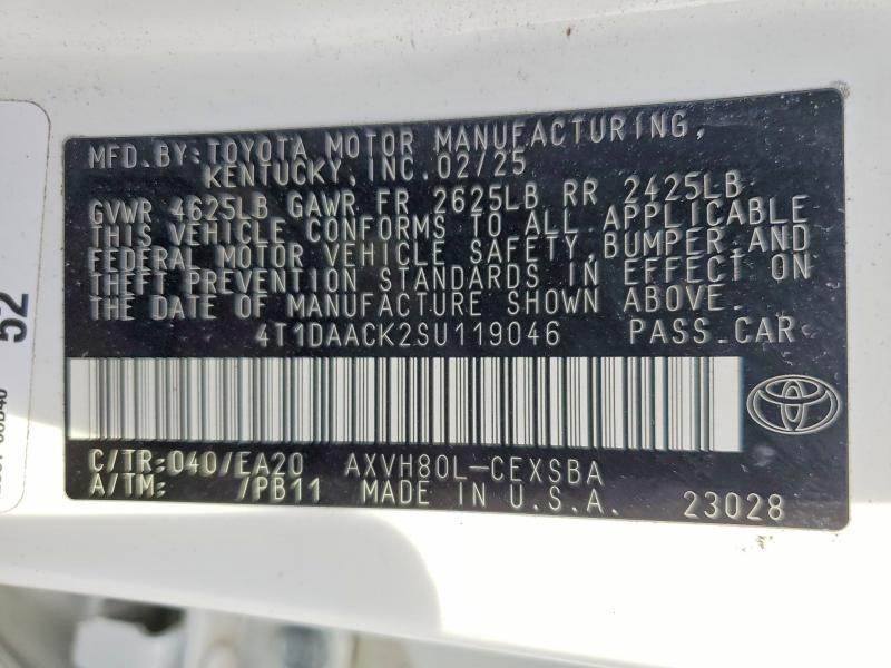 2025 Toyota Camry se