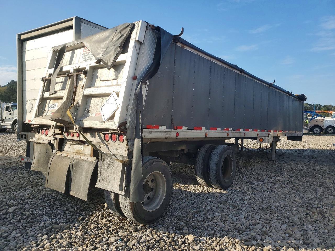 1996 Travis Body END Dump Trailer