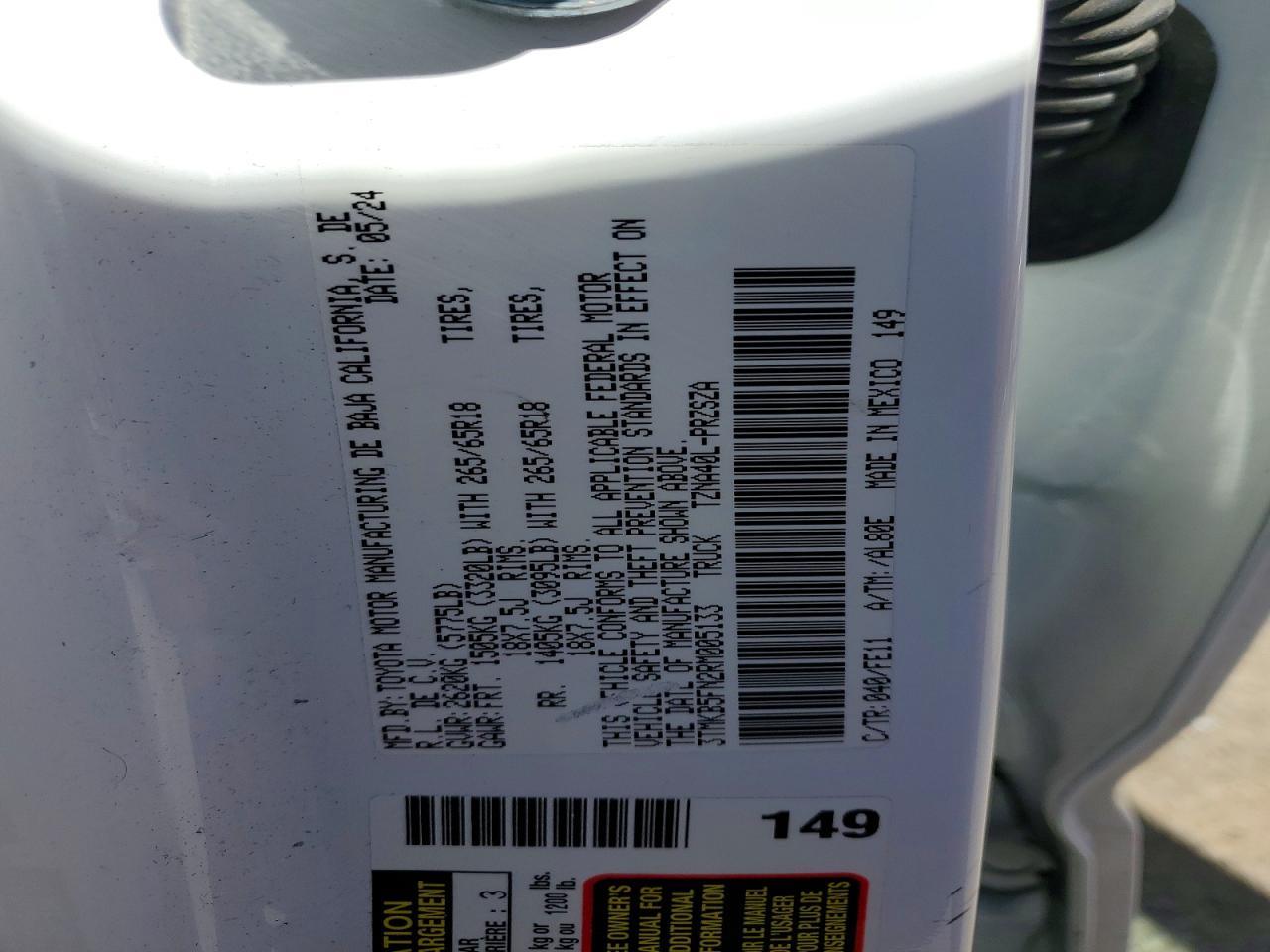 2024 Toyota Tacoma TRD Sport