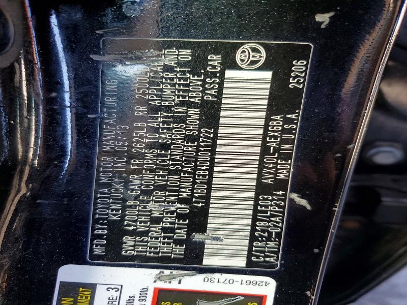 2013 Toyota Avalon Hybrid xle Touring