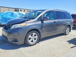 Toyota Sienna salvage cars for sale: 2012 Toyota Sienna le 8-passenger