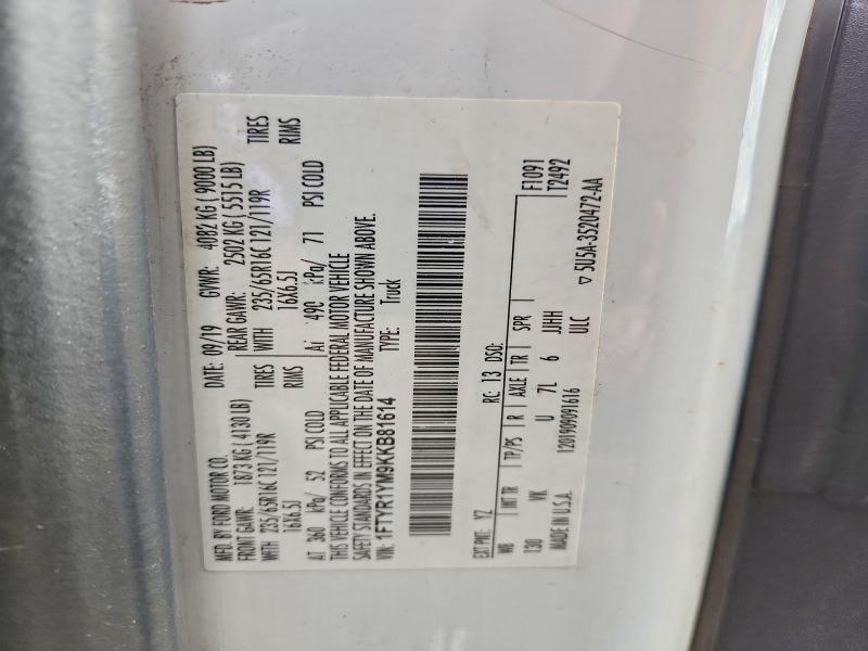 2019 Ford Transit 250 Utility / Service van