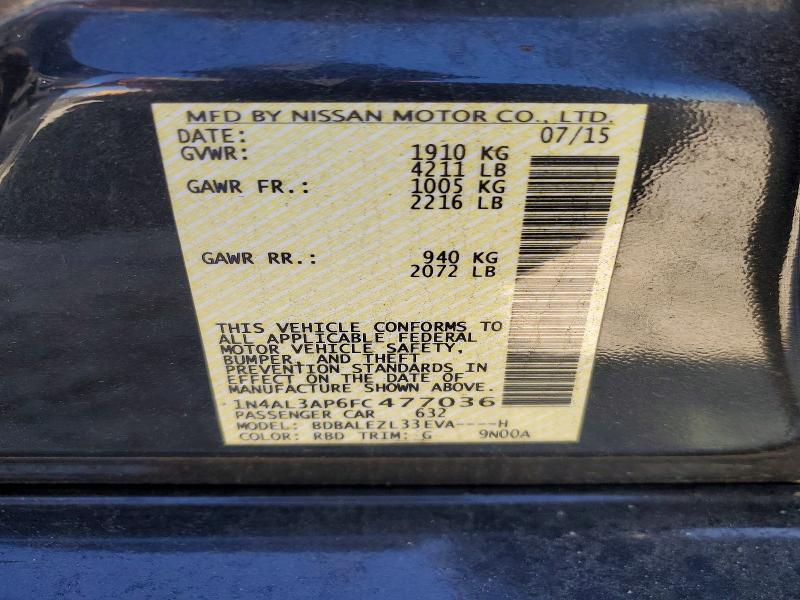 2015 Nissan Altima