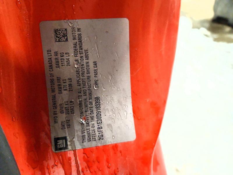 2013 Chevrolet Camaro lt