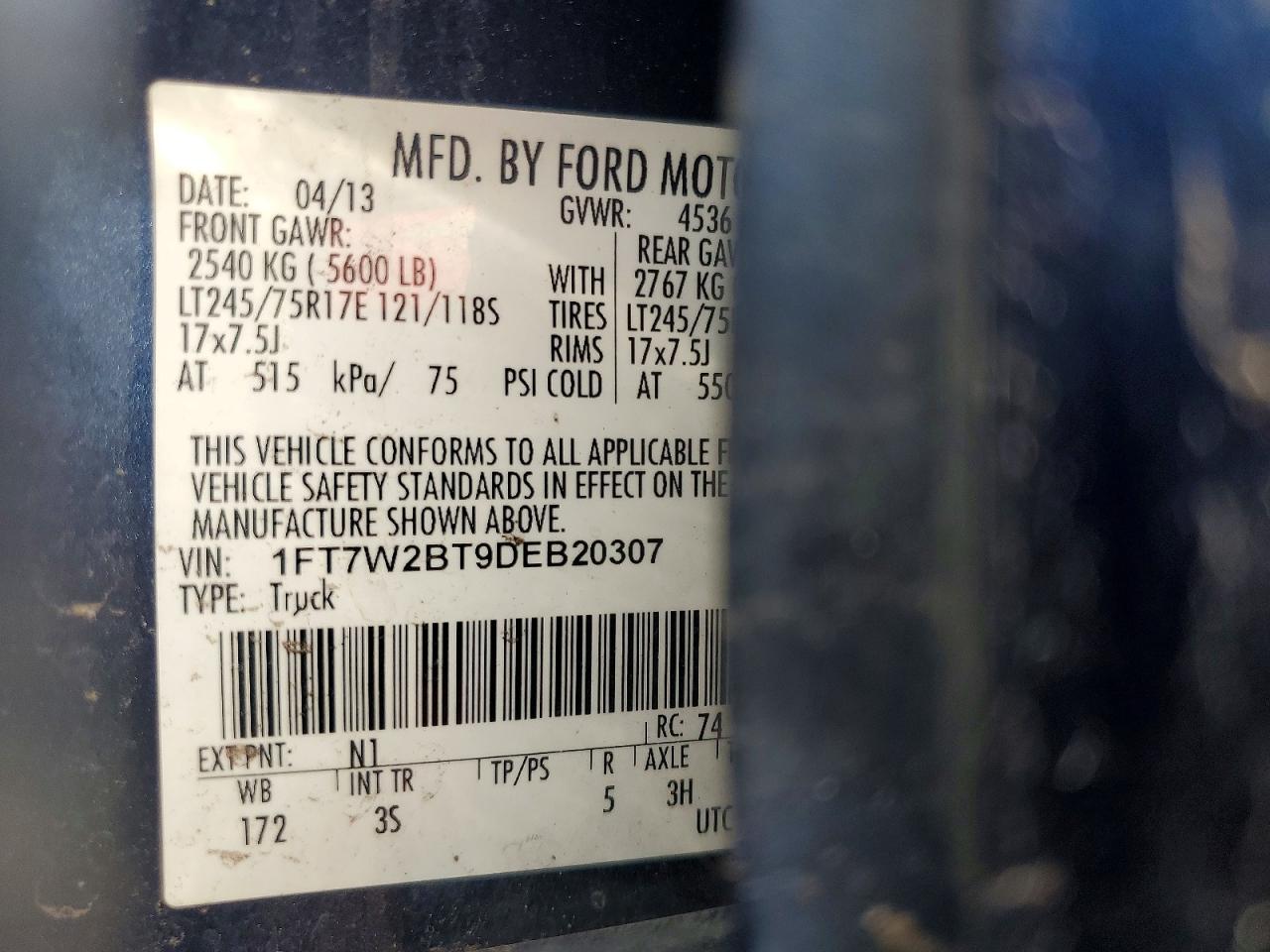 2013 Ford F250 Super Duty