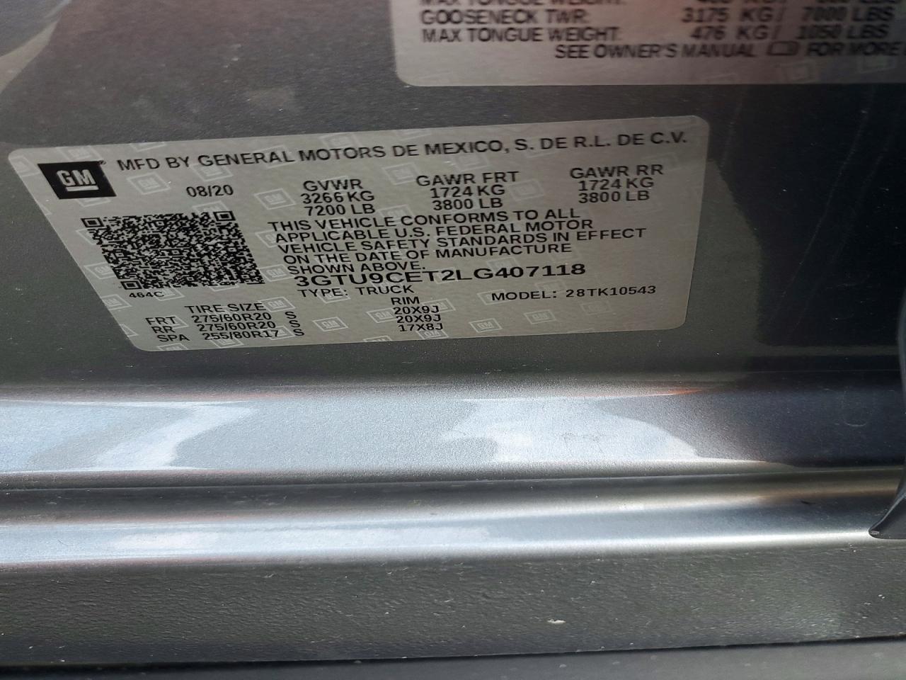 2020 GMC Sierra K1500 Elevation