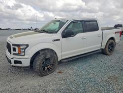 Salvage trucks for sale at Sulphur, LA auction: 2018 Ford F150 Supercrew