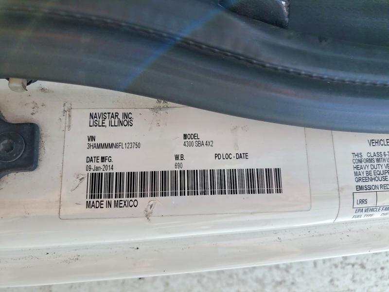 2015 International 4300 BOX Truck