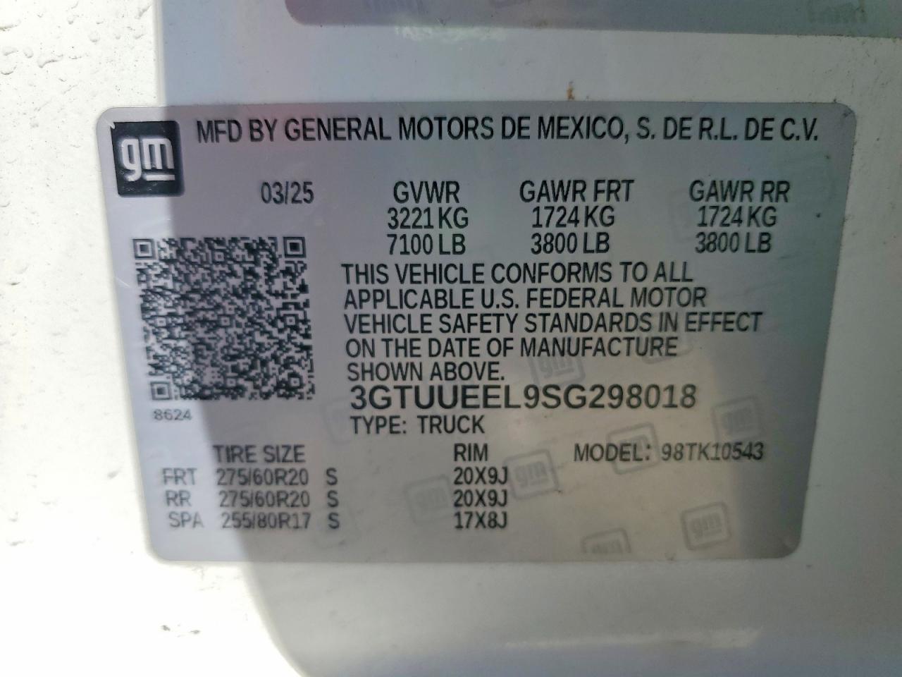 2025 GMC Sierra K1500 AT4