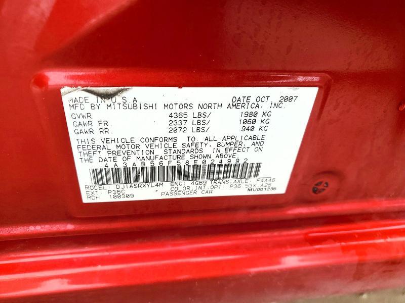 2008 Mitsubishi Galant es Premium