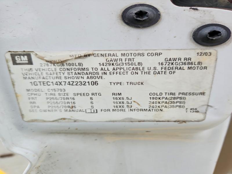 2004 GMC New Sierra C1500