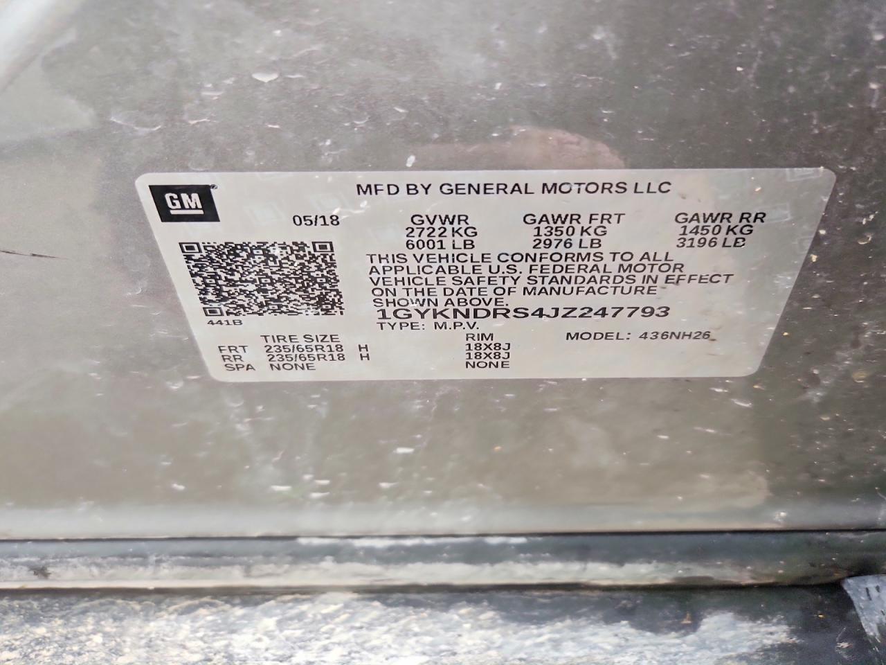 2018 Cadillac XT5 Luxury