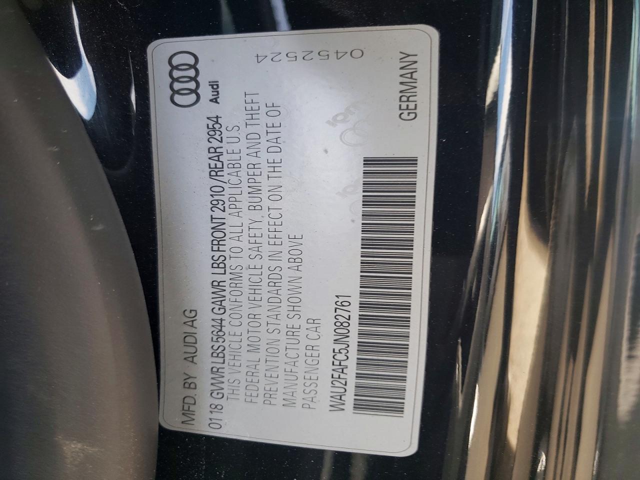 2018 Audi S7 Prestige