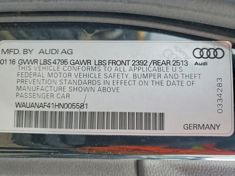 2017 Audi A4 Premium