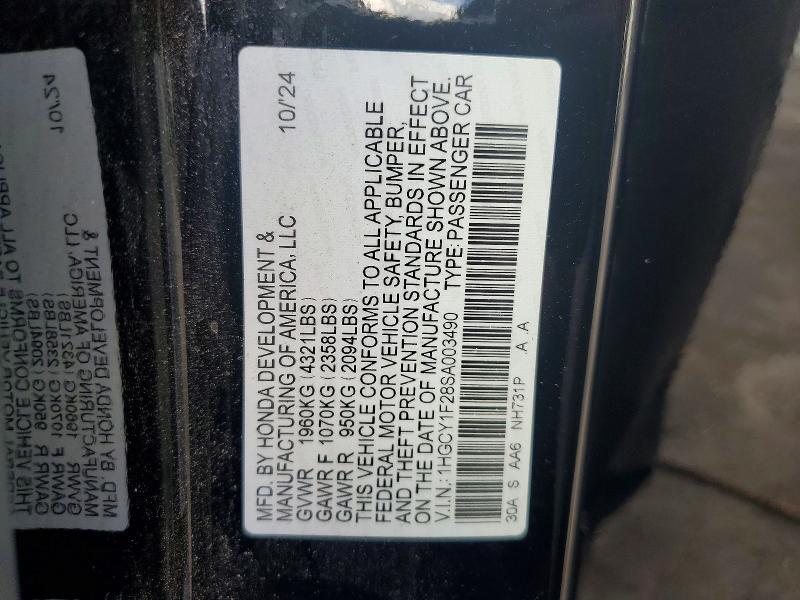 2025 Honda Accord lx