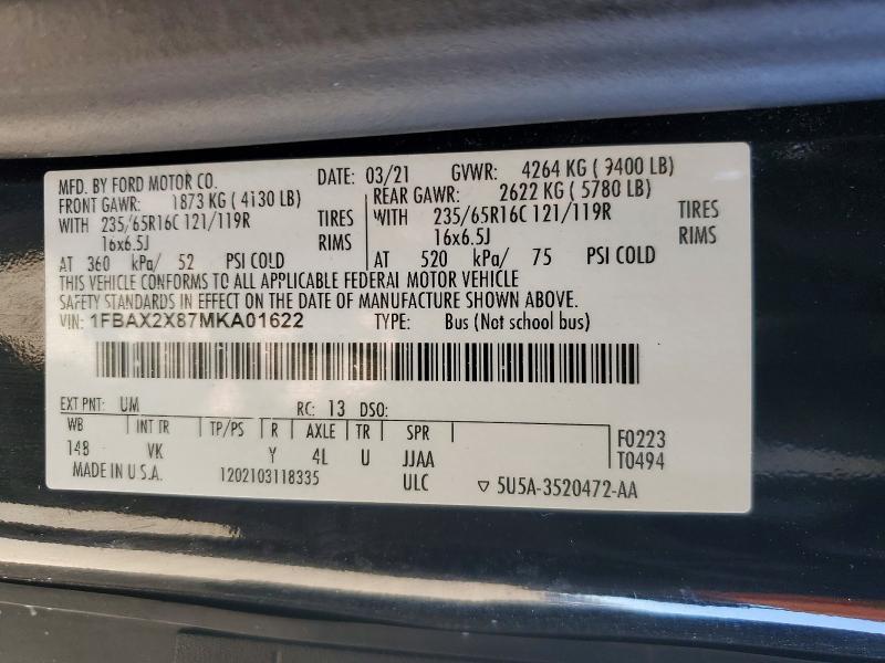 2021 Ford Transit T-350