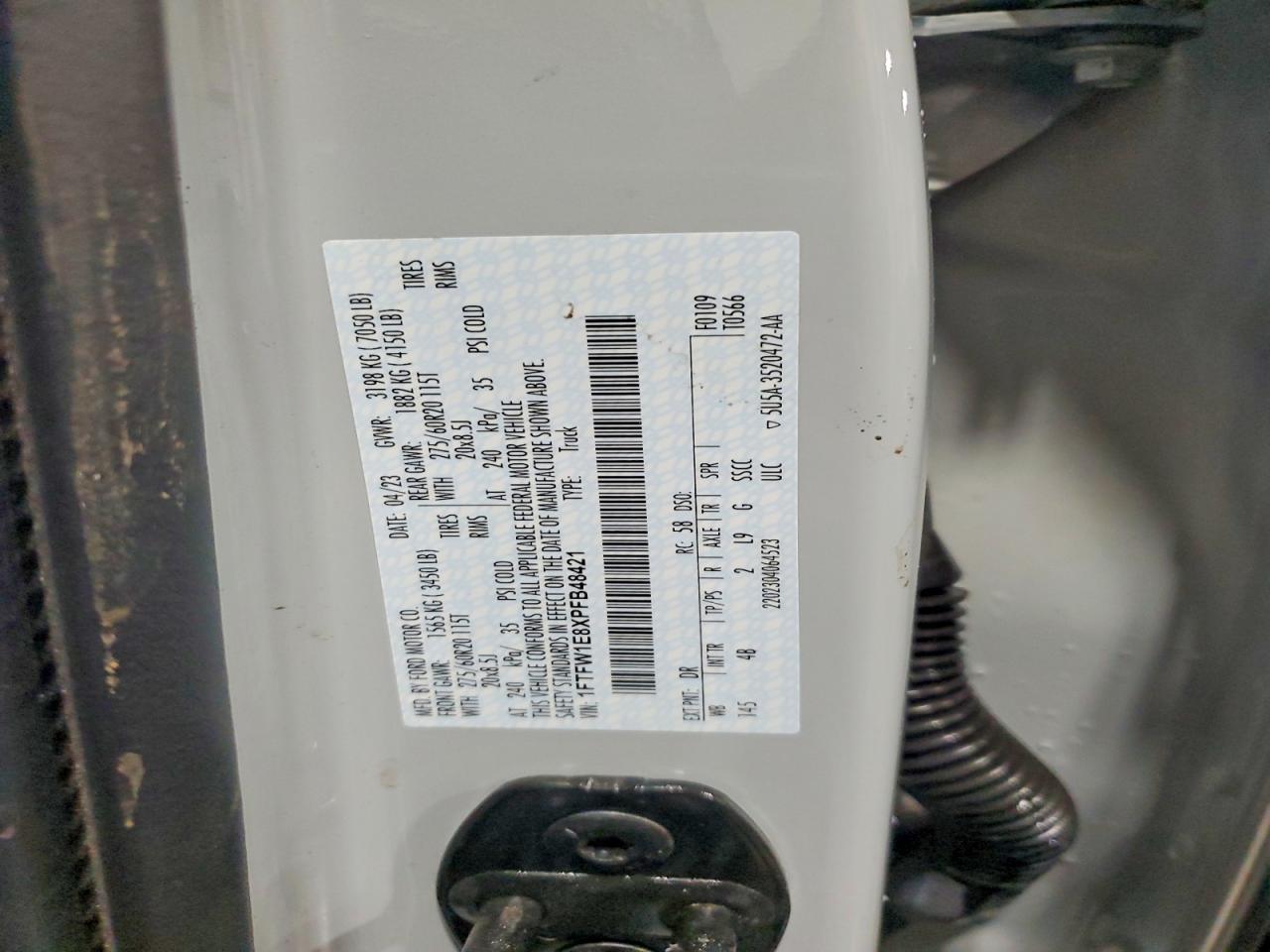 2023 Ford F150 Supercrew