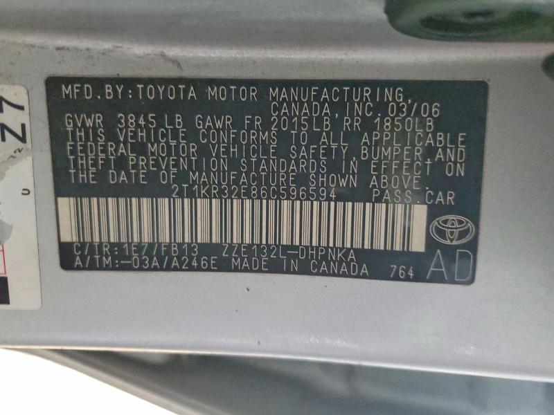 2006 Toyota Matrix xr