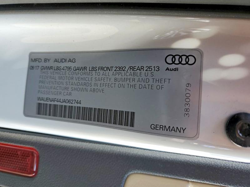 2018 Audi A4 Premium Plus