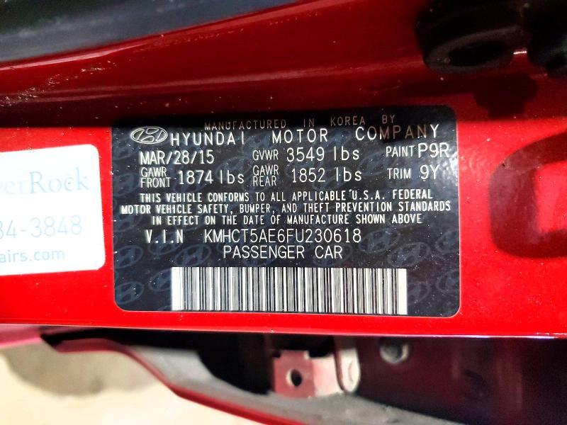 2015 Hyundai Accent gs