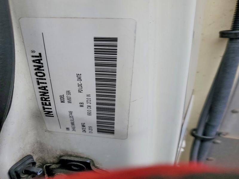 2020 International MV607 Refrigerated BOX Truck