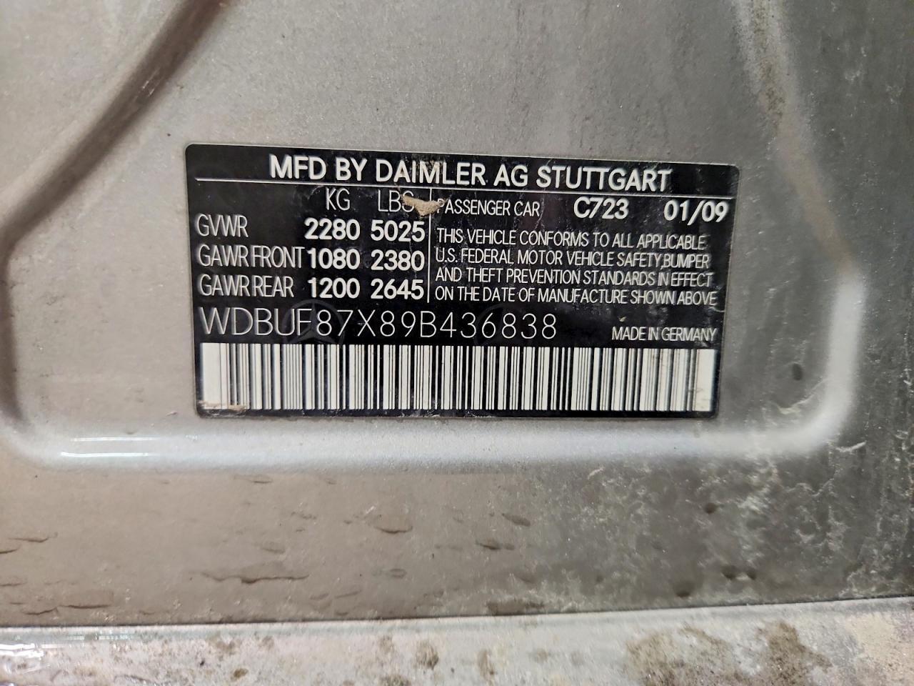 2009 Other 2009 Mercedes Benz E350