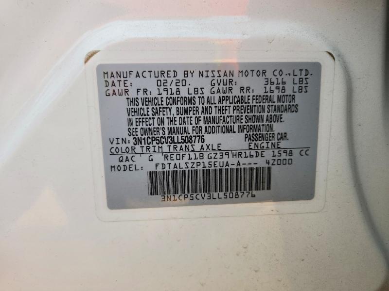 2020 Nissan Kicks sv