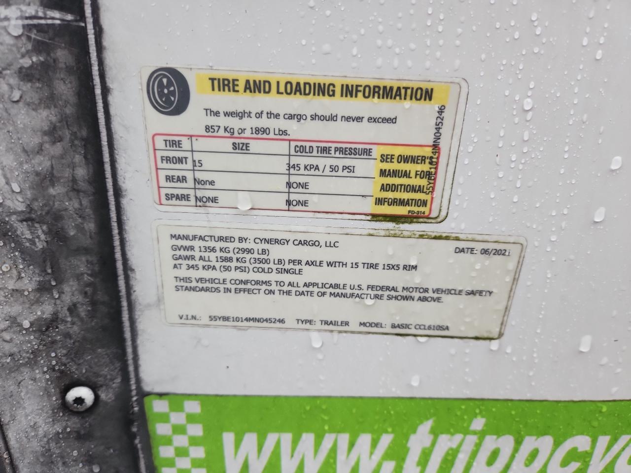 2021 Cynergy Cargo Trailers