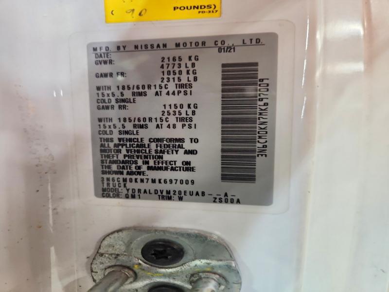 2021 Nissan Nv200 s