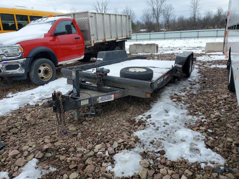 2002 Felling Tilt Deck Equipment Trailer