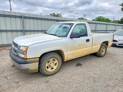 Salvage trucks for sale at Shreveport, LA auction: 2004 Chev Silverado 1500