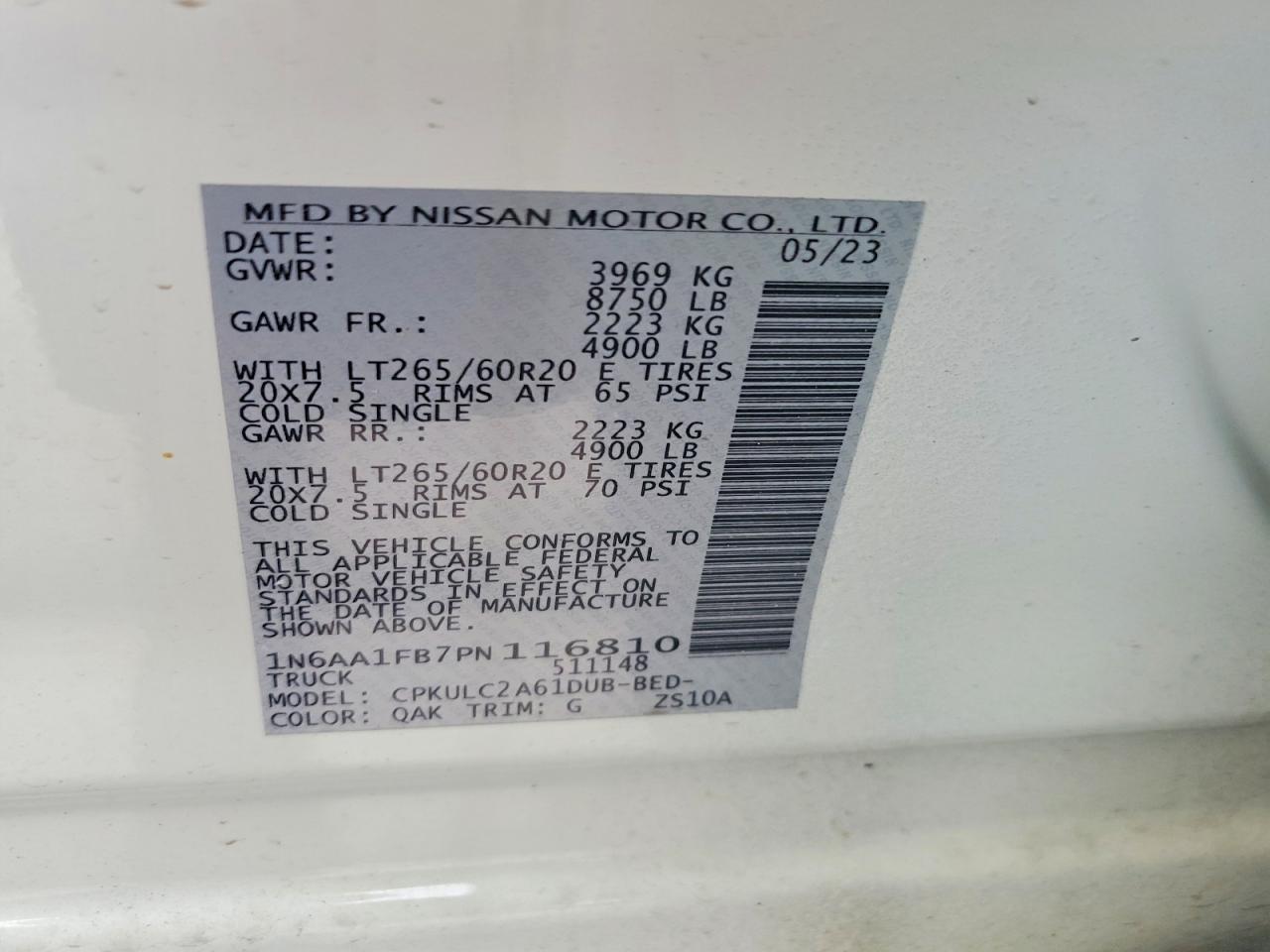 2023 Nissan Titan XD SV