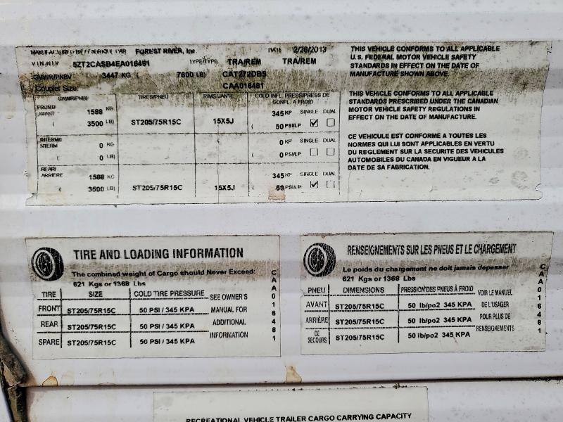 2014 Foresriver 2014 Forest River Catalina Camper