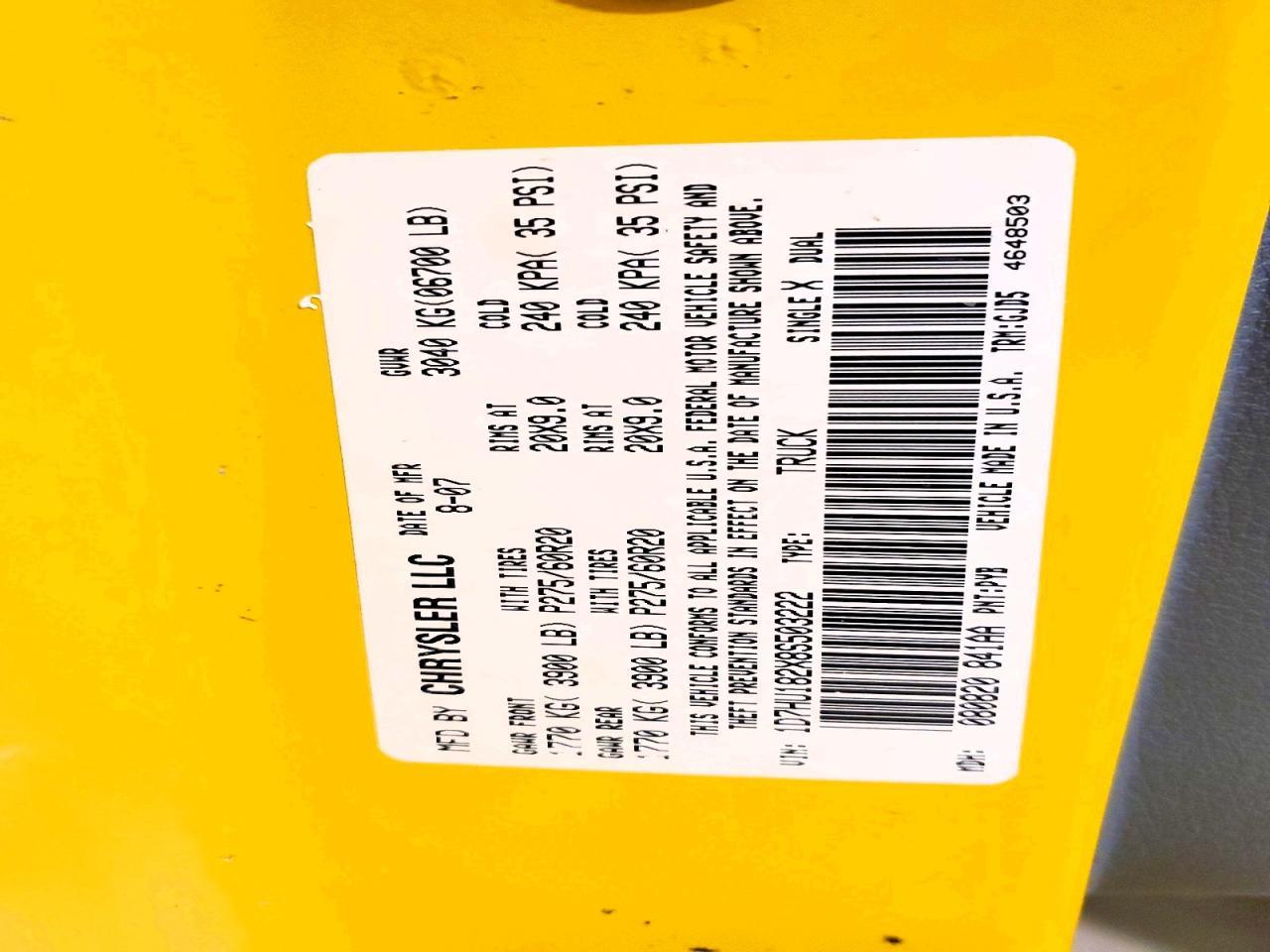 2008 Dodge RAM 1500 ST