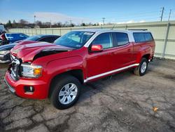 Salvage cars for sale from Copart Pennsburg, PA: 2015 GMC Canyon SLE